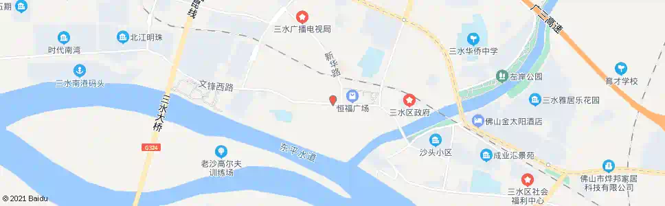 佛山文锋中路_公交站地图_佛山公交_妙搜公交查询2025