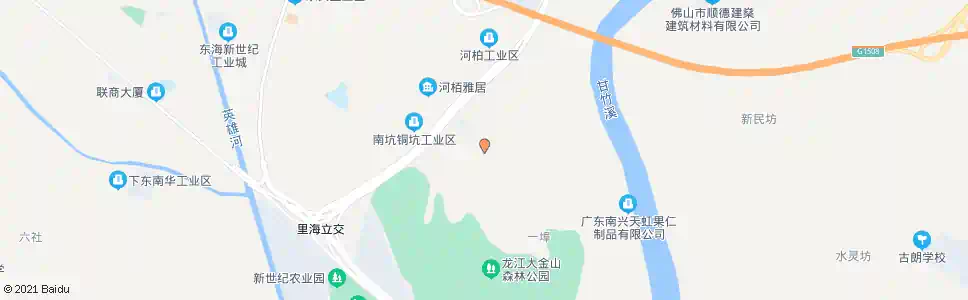 佛山芳村坑口公交场_公交站地图_佛山公交_妙搜公交查询2025