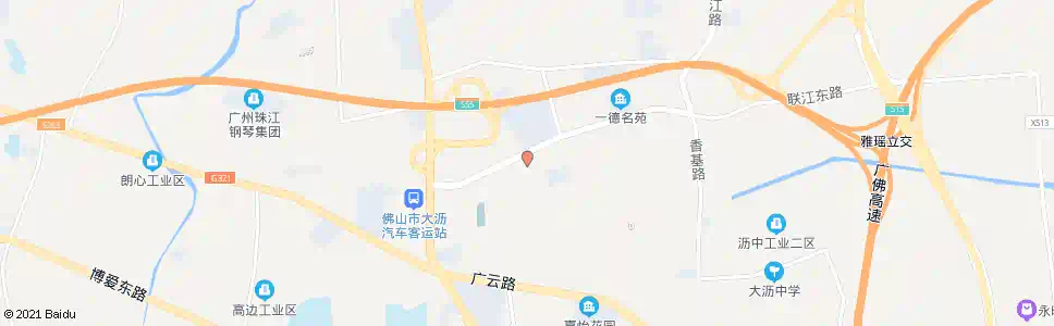 佛山沥西村委_公交站地图_佛山公交_妙搜公交查询2025