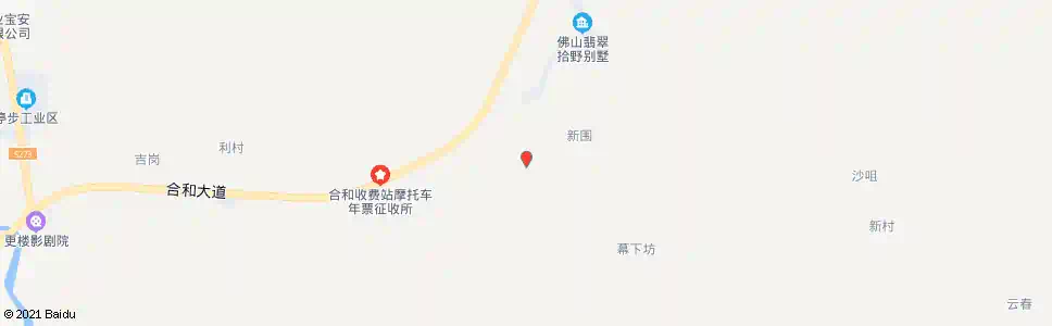 佛山新围村牌坊_公交站地图_佛山公交_妙搜公交查询2025