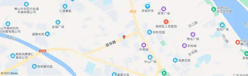佛山永安花园_公交站地图_佛山公交_妙搜公交查询2025