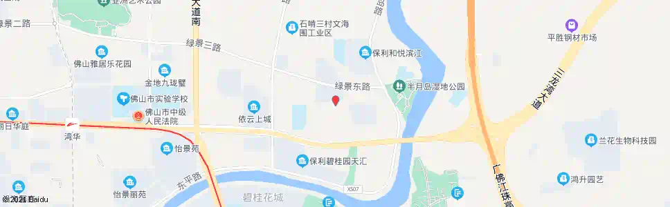佛山奇槎小学总站_公交站地图_佛山公交_妙搜公交查询2025