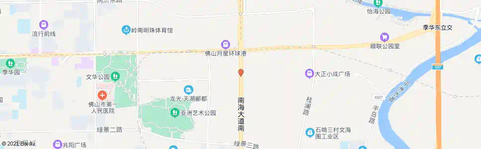 佛山怡翠玫瑰园_公交站地图_佛山公交_妙搜公交查询2025