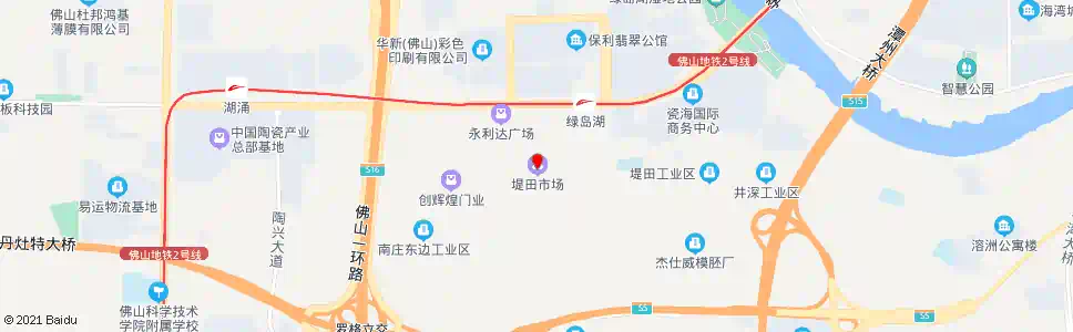 佛山贺华超市_公交站地图_佛山公交_妙搜公交查询2025