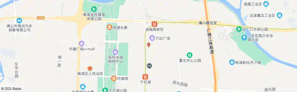 佛山购书中心_公交站地图_佛山公交_妙搜公交查询2025