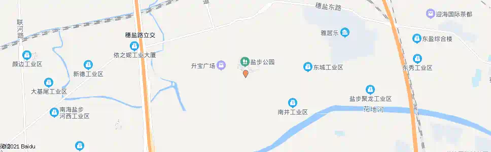 佛山盐步公园_公交站地图_佛山公交_妙搜公交查询2025