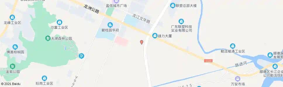 佛山旧龙江交通中心_公交站地图_佛山公交_妙搜公交查询2025