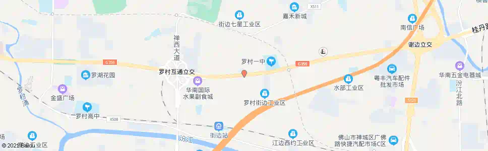 佛山凤林村_公交站地图_佛山公交_妙搜公交查询2025