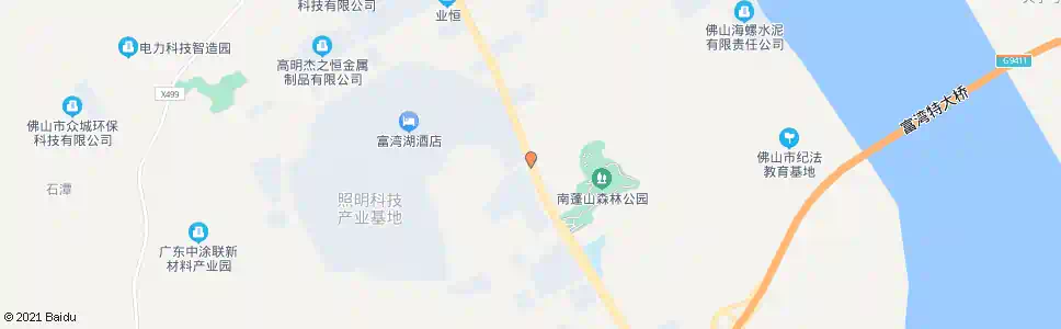 佛山富湾省纺院_公交站地图_佛山公交_妙搜公交查询2025