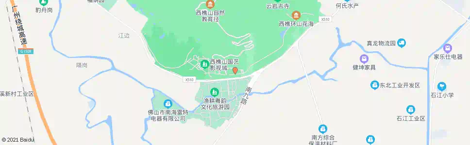 佛山西樵山南(南海博物馆梦工场)_公交站地图_佛山公交_妙搜公交查询2025