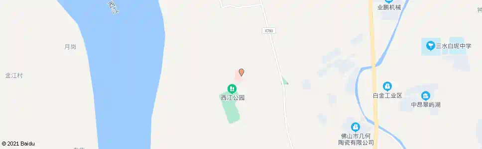 佛山白坭华立医院_公交站地图_佛山公交_妙搜公交查询2025