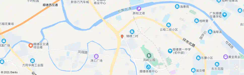 佛山新滘站_公交站地图_佛山公交_妙搜公交查询2025