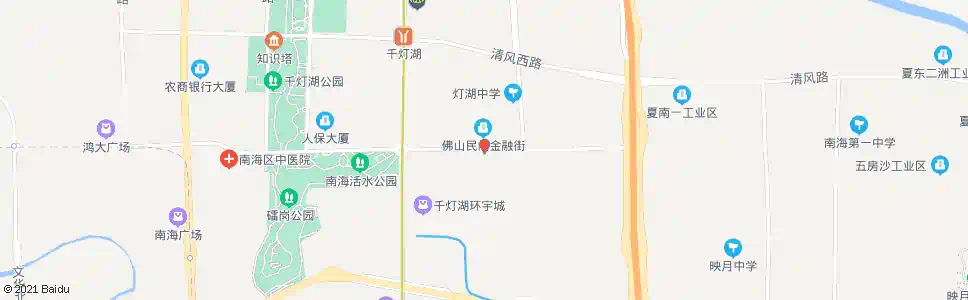 佛山佛山民间金融街_公交站地图_佛山公交_妙搜公交查询2025