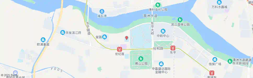 佛山科学馆_公交站地图_佛山公交_妙搜公交查询2025