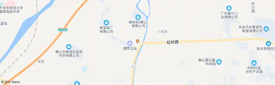 佛山银一百铝业东门_公交站地图_佛山公交_妙搜公交查询2025