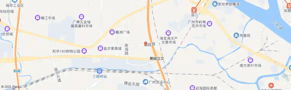 佛山洞庭路_公交站地图_佛山公交_妙搜公交查询2025
