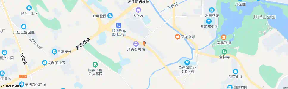 佛山国际商业城(大良医院)_公交站地图_佛山公交_妙搜公交查询2025