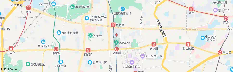 佛山体育东路_公交站地图_佛山公交_妙搜公交查询2025