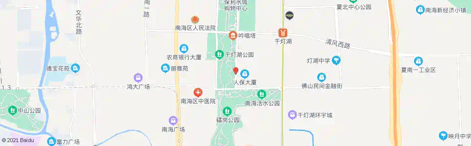 佛山人保信息中心_公交站地图_佛山公交_妙搜公交查询2025