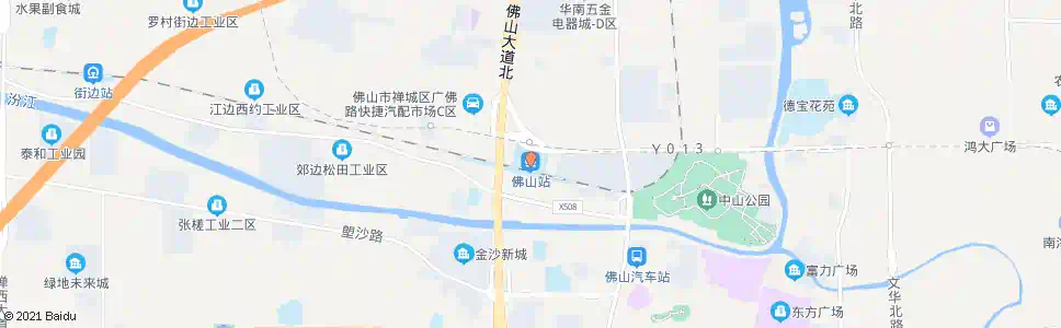 佛山林和西路_公交站地图_佛山公交_妙搜公交查询2025