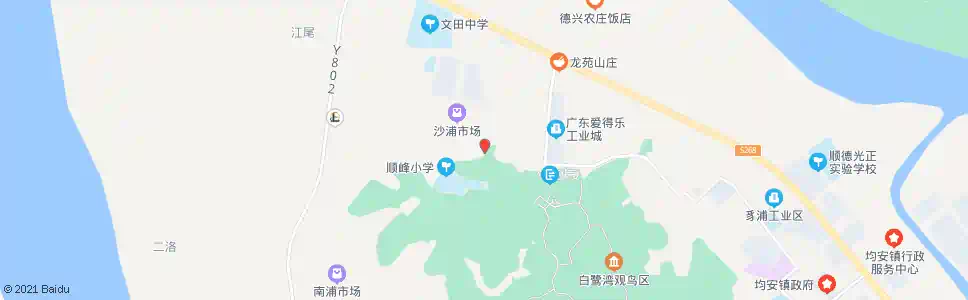 佛山沙浦村委会_公交站地图_佛山公交_妙搜公交查询2025