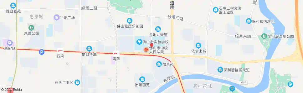 佛山华英学校(西门)_公交站地图_佛山公交_妙搜公交查询2025