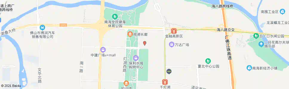 佛山友邦金融中心_公交站地图_佛山公交_妙搜公交查询2025