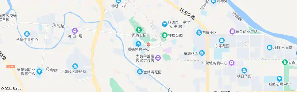 佛山青少年宫_公交站地图_佛山公交_妙搜公交查询2025