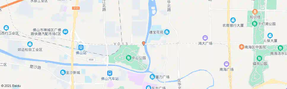 佛山河滨路_公交站地图_佛山公交_妙搜公交查询2025