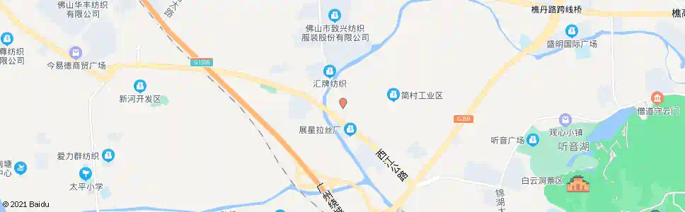 佛山伦家寨村(新河)_公交站地图_佛山公交_妙搜公交查询2025