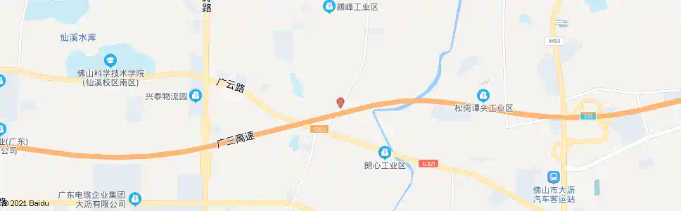 佛山大沥医院大布分院_公交站地图_佛山公交_妙搜公交查询2025