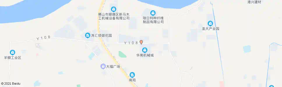 佛山华南机械城_公交站地图_佛山公交_妙搜公交查询2025