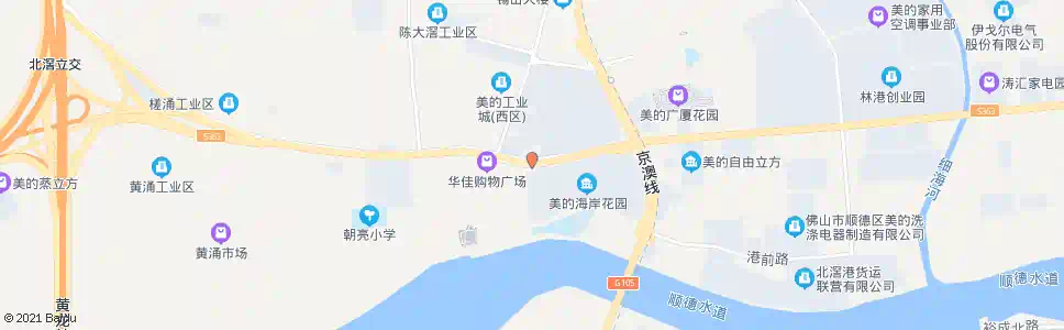 佛山三洪奇牌坊_公交站地图_佛山公交_妙搜公交查询2025