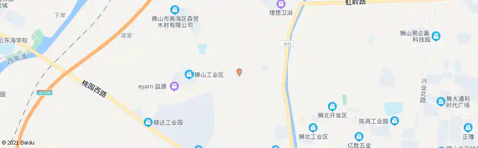 佛山狮西(华平)_公交站地图_佛山公交_妙搜公交查询2025