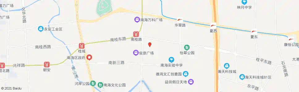 佛山鹿璟邨_公交站地图_佛山公交_妙搜公交查询2025