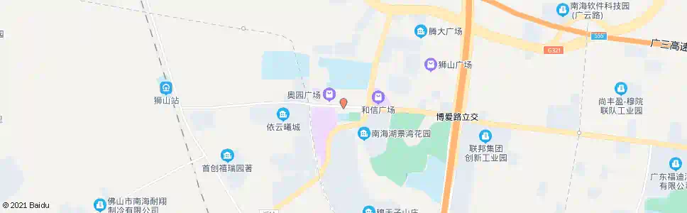 佛山中心小学_公交站地图_佛山公交_妙搜公交查询2025