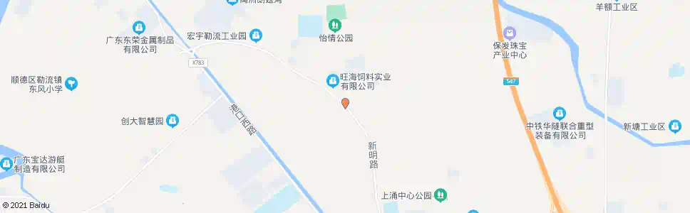 佛山新明幼儿园_公交站地图_佛山公交_妙搜公交查询2025
