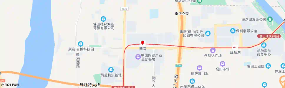 佛山湖涌_公交站地图_佛山公交_妙搜公交查询2025