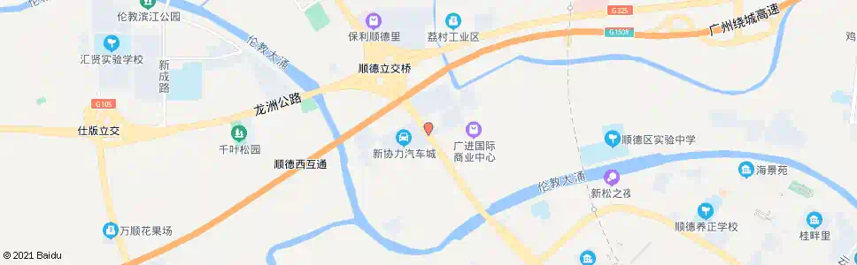 佛山大良交警中队_公交站地图_佛山公交_妙搜公交查询2025
