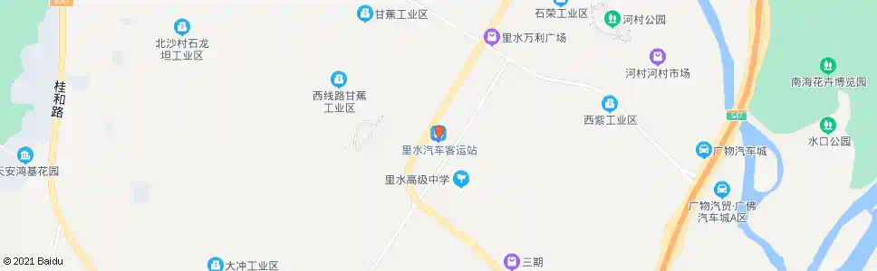 佛山里水汽车客运站_公交站地图_佛山公交_妙搜公交查询2025