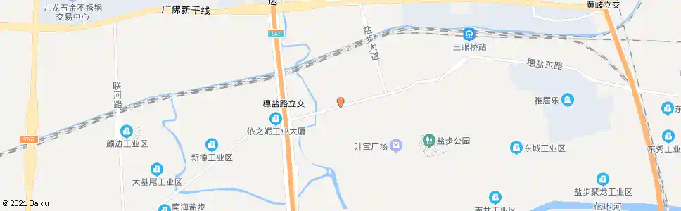 佛山骏景豪庭(佰德广场)_公交站地图_佛山公交_妙搜公交查询2025