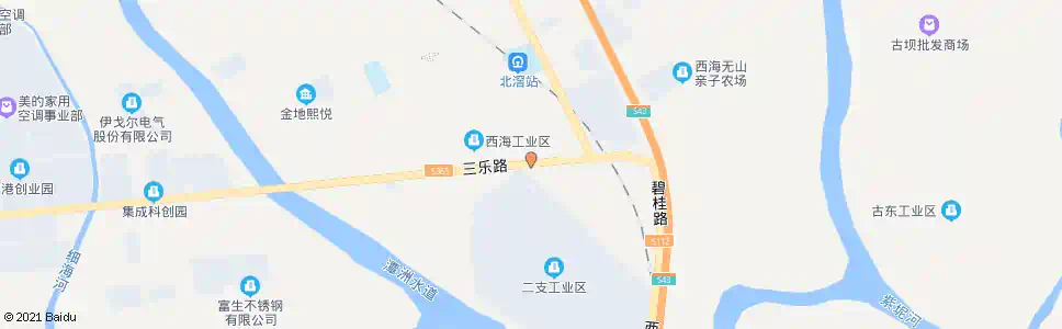 佛山三乐路烈士路口_公交站地图_佛山公交_妙搜公交查询2025