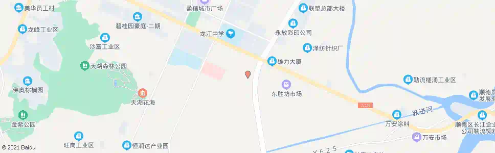 佛山龙江环运城管局_公交站地图_佛山公交_妙搜公交查询2025