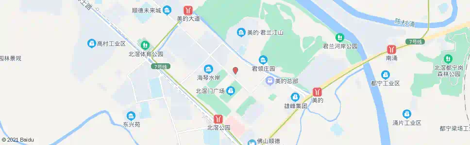 佛山北滘派出所_公交站地图_佛山公交_妙搜公交查询2025