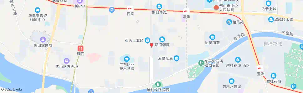 佛山澜石三路临时总站_公交站地图_佛山公交_妙搜公交查询2025