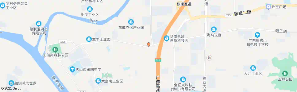 佛山村尾_公交站地图_佛山公交_妙搜公交查询2025