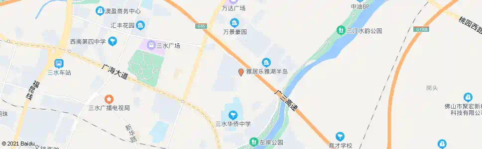 佛山德兴路东_公交站地图_佛山公交_妙搜公交查询2025