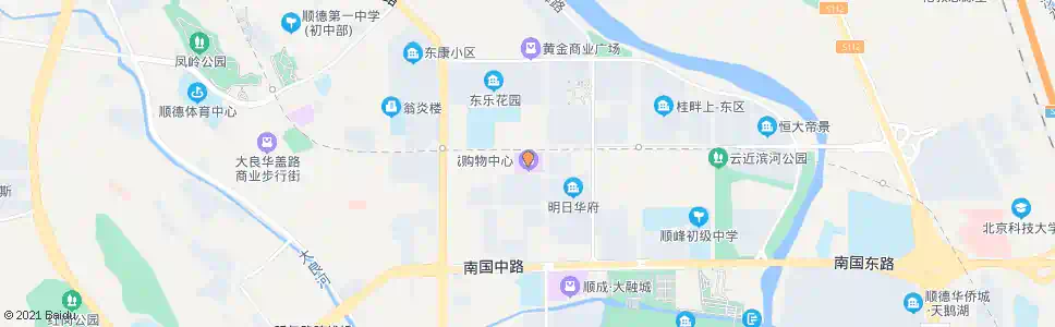 佛山新一城广场_公交站地图_佛山公交_妙搜公交查询2025