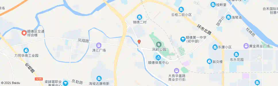 佛山四季公园_公交站地图_佛山公交_妙搜公交查询2025