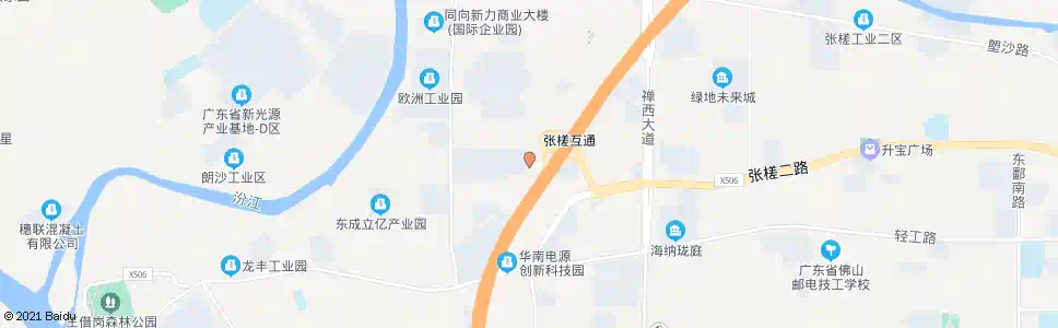 佛山塱宝中路南_公交站地图_佛山公交_妙搜公交查询2025